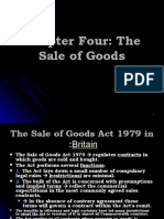 Chapter Four: The Sale of Goods