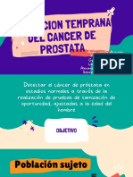 Deteccion Temprana Del Cancer de Prostata