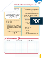 Resolución de Ecuaciones I