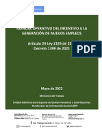 Manual Operativo Incentivos Empleo Mayo 2022