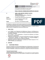 INFORME TECNICO-LEGAL N 062-2021-VIVIENDA - Área de Pozo Prevalece