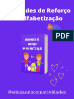 Atividades de Reforço Na Alfabetização