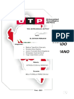 Estado Peruano. Trabajo de Derecho