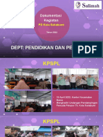 Lampiran Dokumentasi Triwulan 2 Kegiatan Pendidikan PD Kota Sukabumi