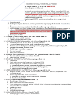 Analisis Dokumen Indikator Standar Proses