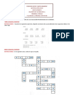 Primer Examen Parcial. Matematicas 6to