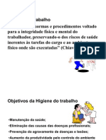 ATO INSEGURO Higiene Seguranca Trabalho