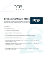 Assesment 2 Supplementary Task 4 Business Continuity Planning