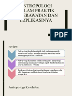 Antropologi Dalam Praktik Keperawatan Dan Implikasinya