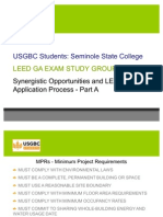 Leed GA Study Group Leed Process 3