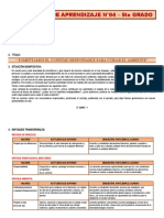 5° Grado - Experiencia de Aprendizaje N°04