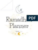 Ramadhan Planner: Y E A R