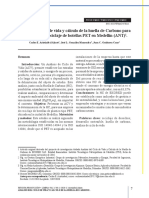 Anàlisis Del Ciclo de Vida y Càlculo de La Huella de Carbono para Un Proceso de Reciclaje de PET