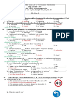 Đề Thi Thử Tuyển Sinh Lớp 10 Trung Học Phổ Thông 9