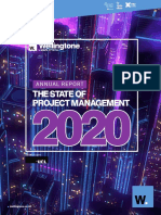 The State of Project Management Report 2020 Wellingtone