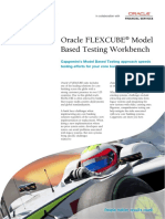 Oracle FLEXCUBE Model Based Testing Workbench