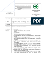 Sop Pemakaian Sarung Tangan Steril