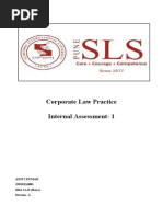 Corporate Law Practice 1 - 19010126081