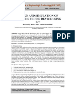 DESIGN AND SIMULATION OF FARMER'S FRIEND DEVICE USING IoT