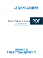 Unit01-Role of Projects in Organizations