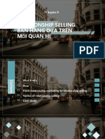 Chapter 8-Relation Selling
