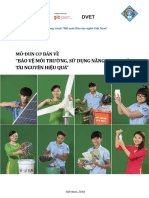 Mô-đun Cơ Bản Về Bảo Vệ Môi Trường, Sử Dụng Năng Lượng Và Tài Nguyên Hiệu Quả