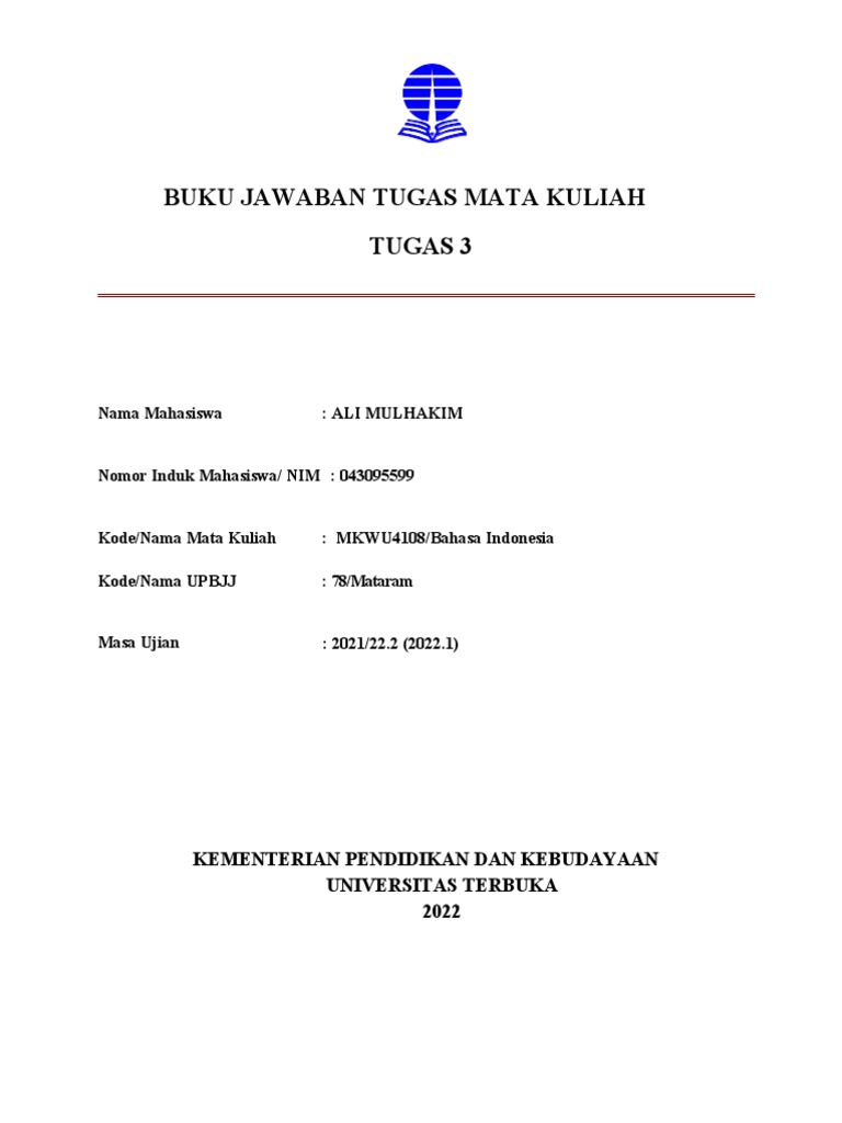 Tugas 2 Bahasa Indonesia | PDF