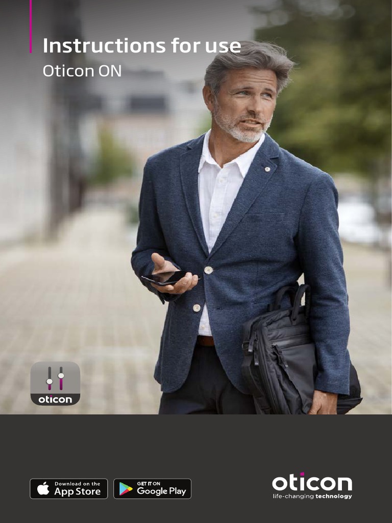 Instructions For Use Oticon ON PDF Ios Android (Operating System)