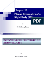 Planar Kinematics of A Rigid Body (IV) Impulse and Momentum: by Dr. Toh Hoong Thiam