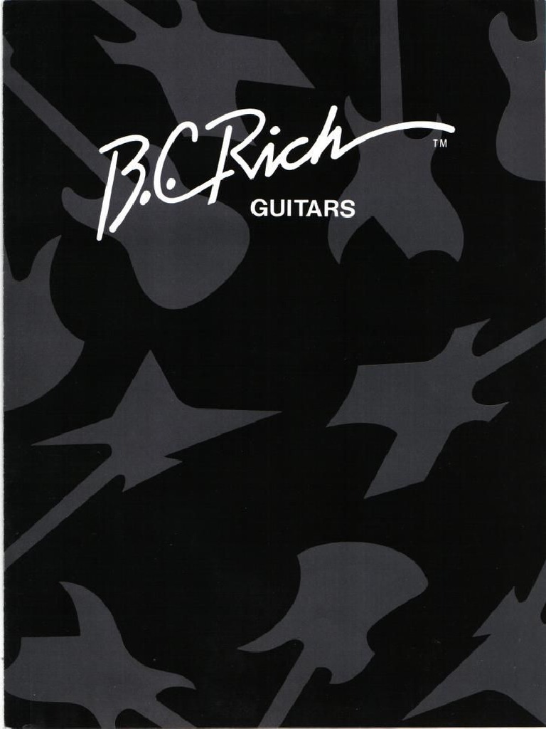 1994 B.C.rich Catalog USA Import+2 | PDF
