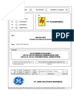 Test Report 400-230 V AC DB