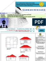 Gambar Kerja Kantor BPP Tinombo Selatan