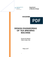 KKS-ZKMA Design Engineering of A Tea Brewing Machine