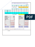 Alignment Coupling Turbin Generator PLTP Gunung Salak: 1: 0.01 MM Radial Top Bottom Right Left 15 Radial Left/Right