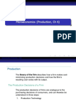 Microeconomics (Production, CH 6)