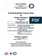 Third Law of Motion Lesson Plan