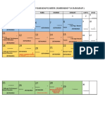 Bulan April Bulan Ramadan Karem (Marhaban Ya Ramadan) : Isnin Selasa Rabu Khamis Jumaat Sabtu Ahad