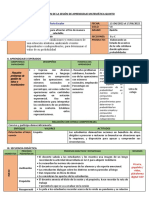 Planificacion de La Sesion de Aprendizaje Exp 3 MATEMÁTICA QUINTO 2022