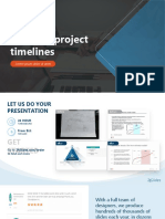 Multiple project timelines