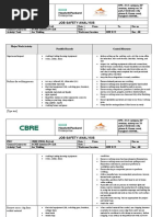 Job Safety Analysis: Perform The Weld