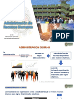 Recursos organizacionales y procesos básicos en la administración de recursos humanos