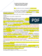 Audiência trabalhista sobre alteração de regime de trabalho