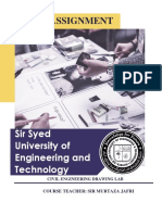 Assignment: Sir Syed University of Engineering and Technology