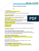 EDEMA E DERRAME CAVITÁRIO - Documentos Google