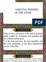 Fundmental Powers of The State