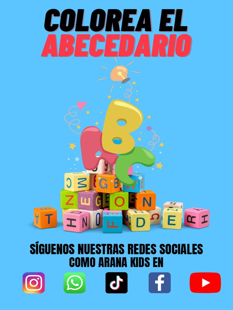Abecedario para Colorear