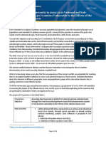 Assessing Food Insecurity in 2022/23 at National and Sub-National Levels in 50 Countries Vulnerable To The Effects of The Ukraine-Russia Crisis