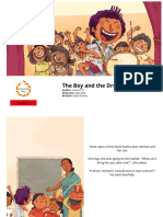 The Boy and The Drum: Author: Umesh P N Illustrator: Rajiv Eipe Re-Level: Seena Antony