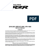 Manual de Serviço RZR XP1000