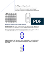 BCD To 7-Segment Display Decoder Is A Special Decoder Which Can Convert Binary Coded